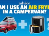 Can I use an air fryer in a campervan?