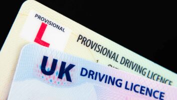 A full UK driving licence and a provisional driving licence