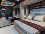 The luxurious bedroom