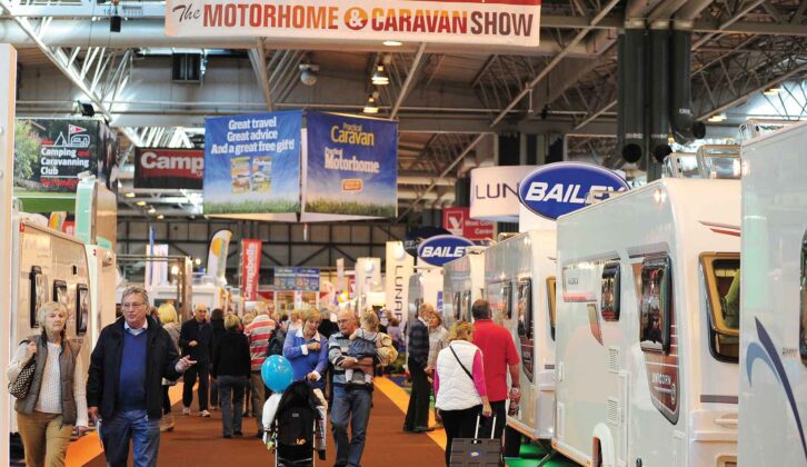 Visitors to the NEC Show