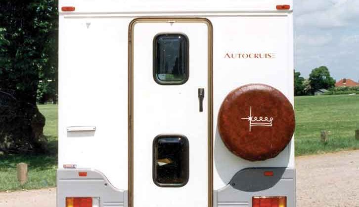 The rear door of the Marquis Special Edition coachbuilt