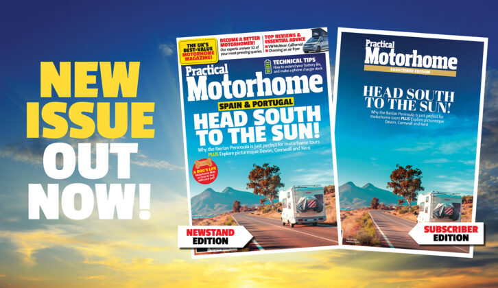 The new issue of Practical Motorhome is now on sale