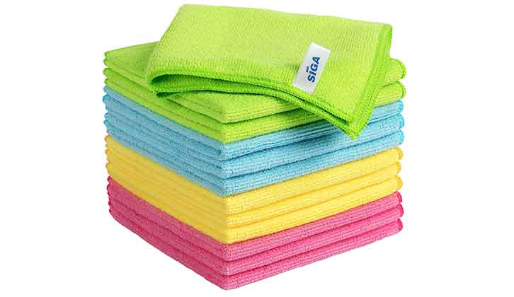 Mr. Siga Microfiber Cleaning Cloths