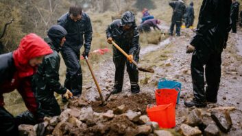Volunteers at the Fix the Fells blitz