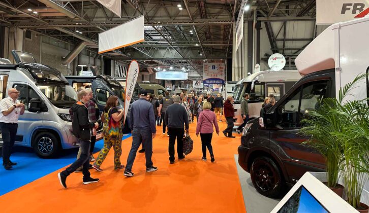 Visitors to the October NEC Show in 2024