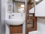 The washroom in the Titanio L2009