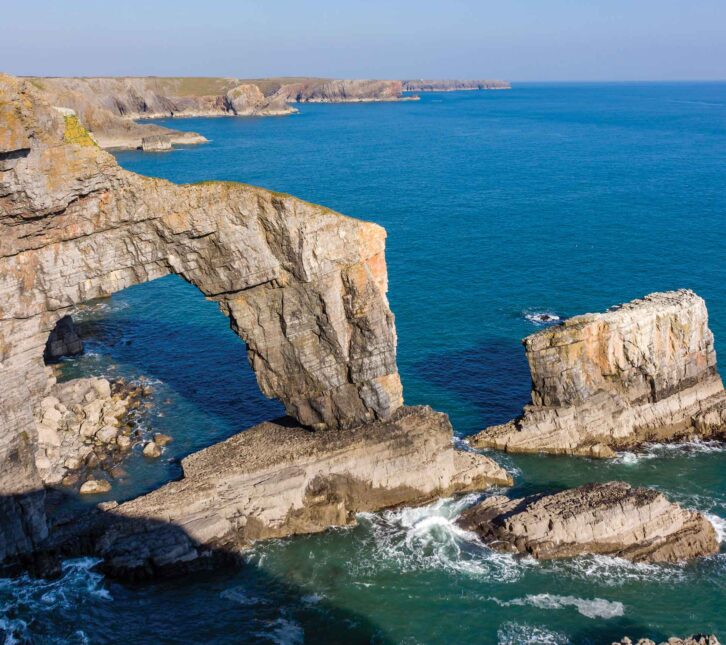 The Green Bridge of Wales 