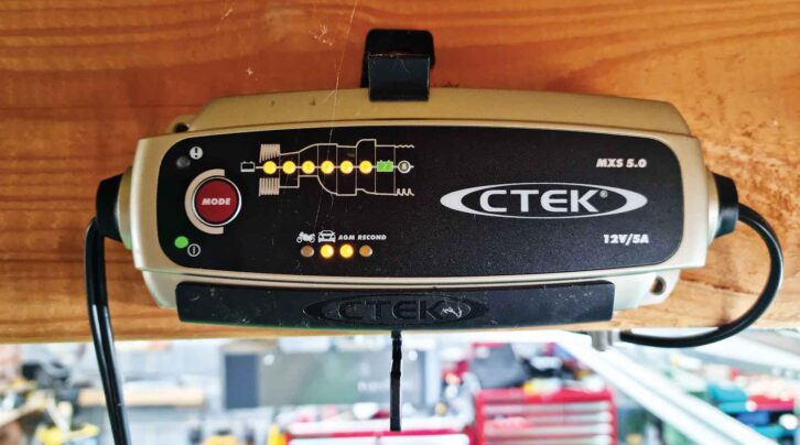 A CTEK battery conditioner