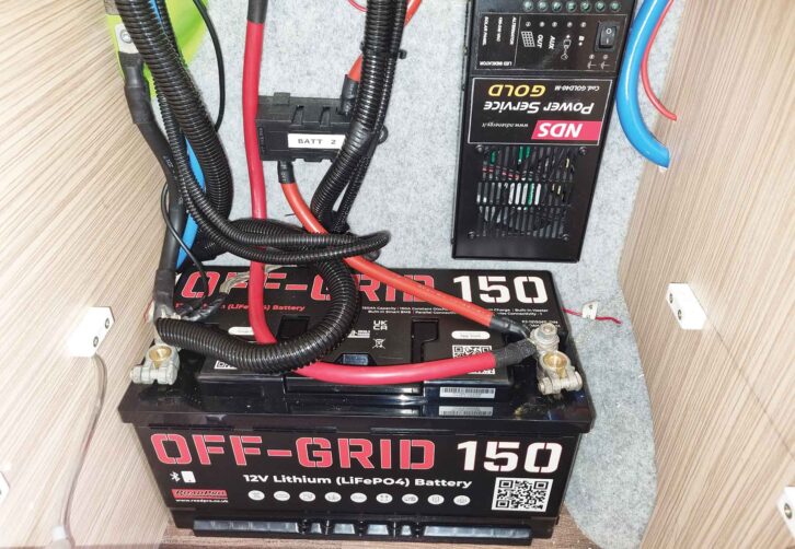 A 150Ah lithium battery