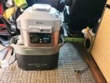 A Ecoflow Delta Max 2 and a Ninja air fryer