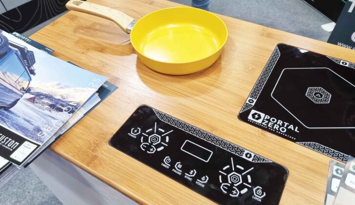 An induction hob from Portal Zero