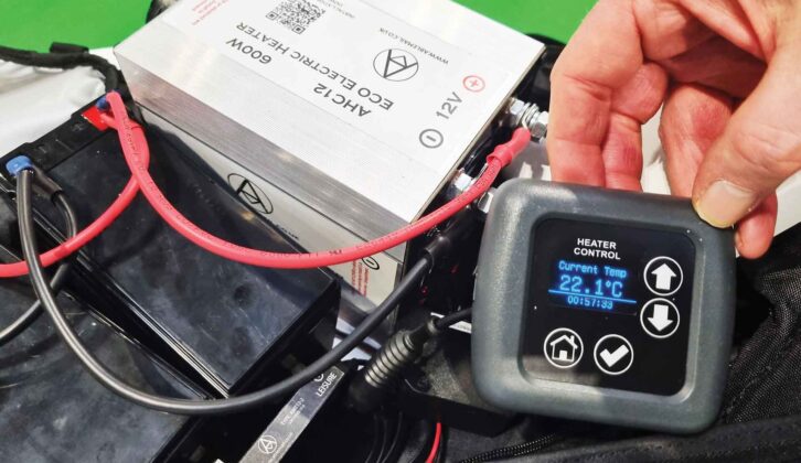 A 12V heater from Ablemail