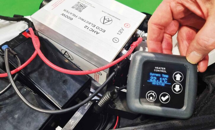 A 12V heater from Ablemail