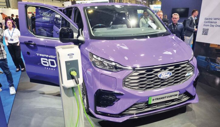 Ford’s E-Transit Custom