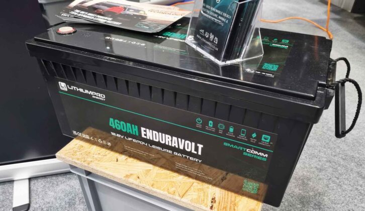 A 460Ah EnduraVolt lithium battery