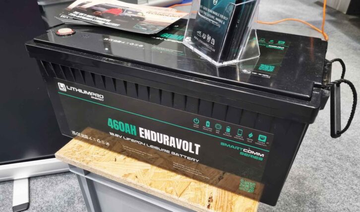 A 460Ah EnduraVolt lithium battery