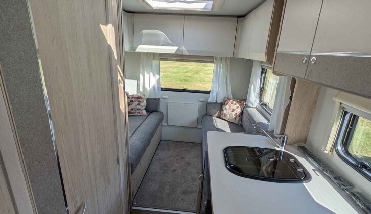 Inside the Elddis Whirlwind GT 196+