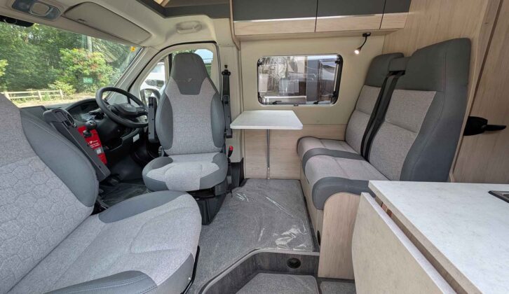 The lounge in the Expedition 68XL