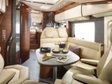 The lounge in the Carthago c-line I 4.9 LE