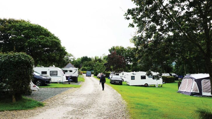 Corfe Castle Dorset Camping 
