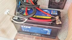 A lead-acid battery