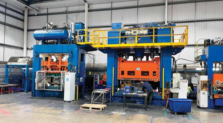 The huge presses