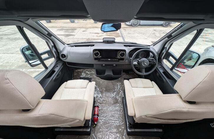 The cab