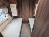 The wardrobes and single beds
