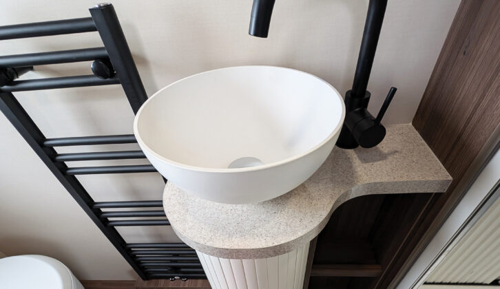 The basin and tap