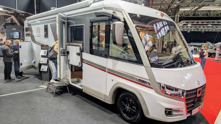 A Carthago motorhome at the NEC