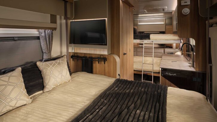 The three double beds in the 81-5