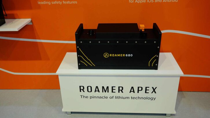 A Roamer lithium battery