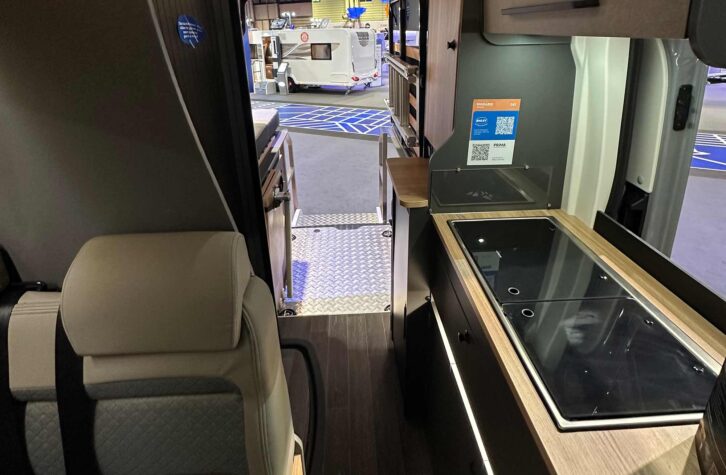 Bailey debuts the Endurance E65 at the NEC, an eye-catching campervan with an optional TentBox roof tent
