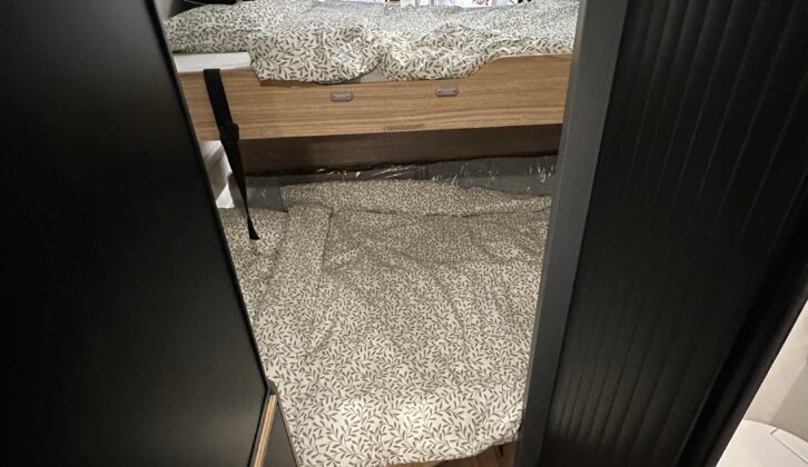 The modular bunk beds in the V630S