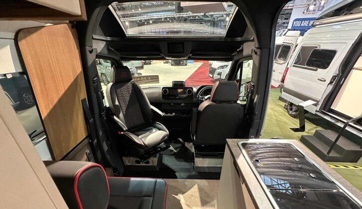 The cab in the Habiton HM 6.0