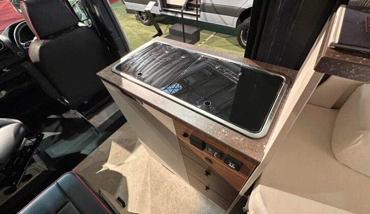 The hob in the Habiton HM 6.0