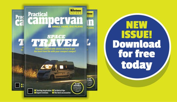 Download the latest issue of Practical Campervan now