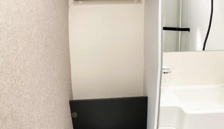 The combined shower and toilet compartment