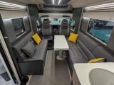 The front lounge in the Swift Trekker 540