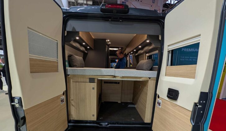 Looking through the barn doors