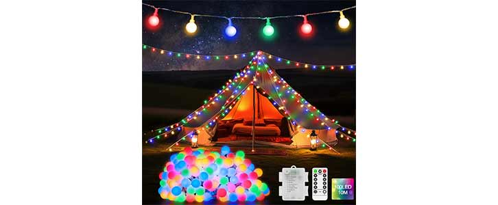 100 LED fairy lights