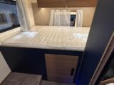 The rear bed in the Rimor Sailer 55 Plus