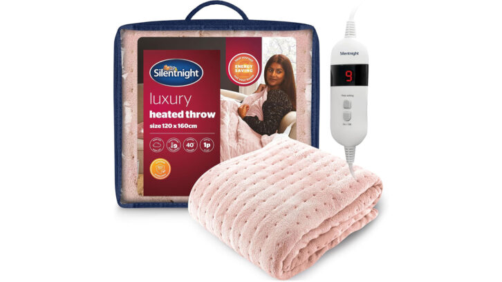 Silentnight Comfort Control Heated Throw Blanket