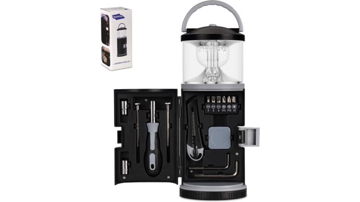 Multi-Purpose Tool Kit with LED Lantern