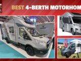 The best 4 berth motorhomes