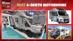 The best 4 berth motorhomes