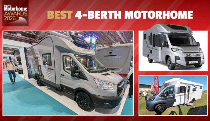 The best 4 berth motorhomes