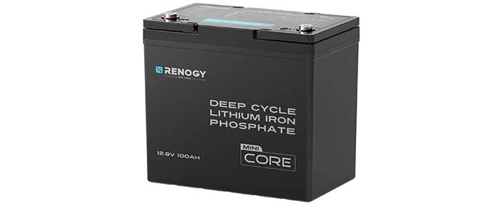 Renogy 100Ah Mini Size Lithium Battery