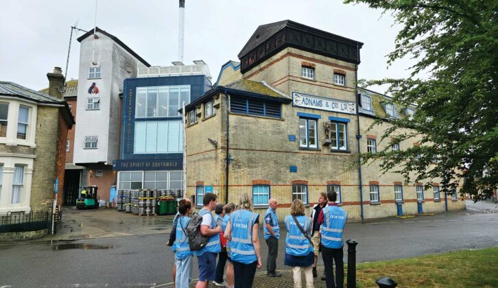 The Adnams brewery in Southwold