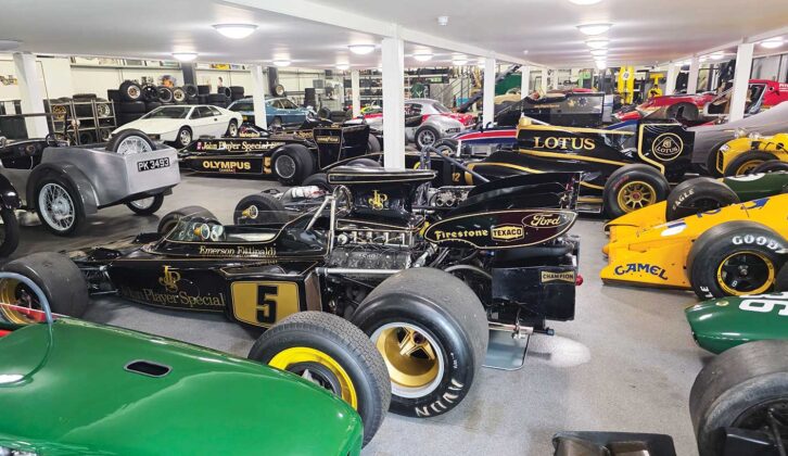 Classic Team Lotus in Hethel, Norfolk,